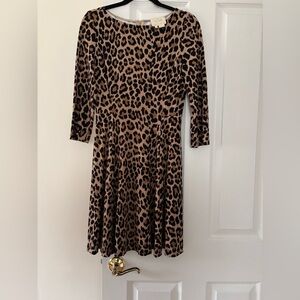 KATE SPADE Leopard print dress.
